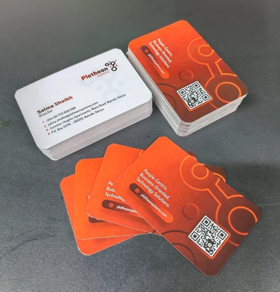 Tonny Graphics printed business cards